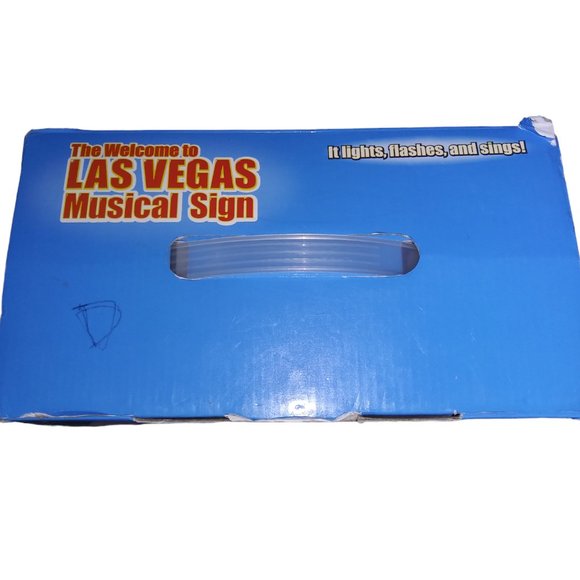Vintage Elvis Welcome To Fabulous Las Vegas Nevada Welcome Light Up Sign Works - Picture 5 of 9
